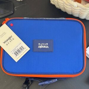 State Bags Wrangler Blue and Orange Rodger’s lunchbox